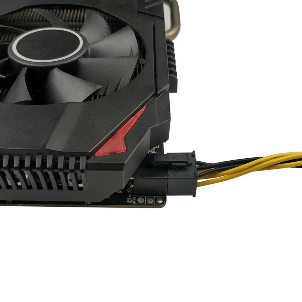 ATX 8pin 2 шт. 180 градусов угловая видеокарта PH38A + PH38B адаптер папа-мама Разъем