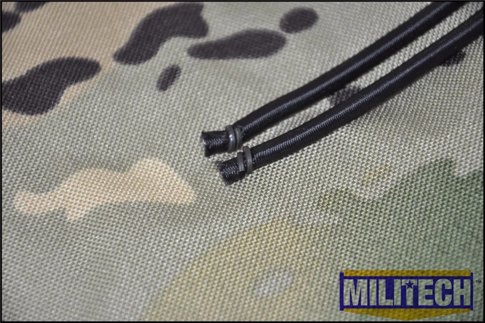 MILITECH черный цвет BK эластичные шнуры с крючком для детской рельсовой системы MARSOC