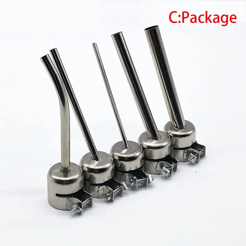 Удлинительный косой угол 45 градусов SMD BGA сопло 3 мм 5 мм 10 мм для YIHUA AOYUE 850 852 852D 853 фена паяльная станция
