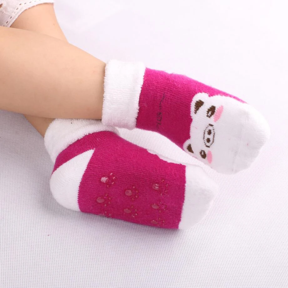 Baby boys socks cotton winter thickening sock children cartoon cute Meias girls princess sport clothes 5 pair/lot 0-3T | Детская одежда