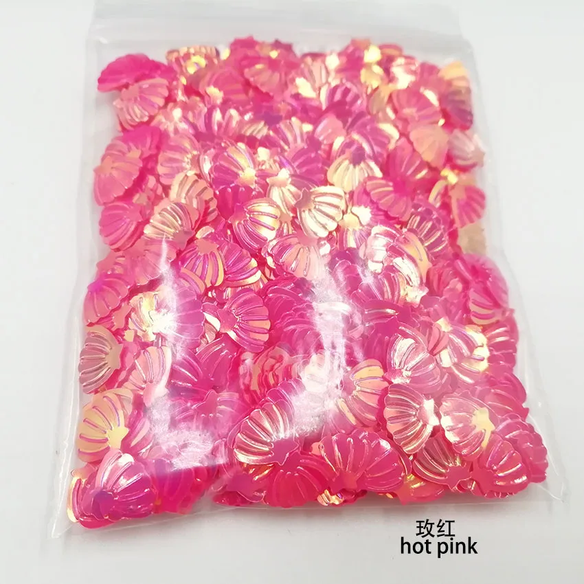 hot pink 100 г Хамелеон AB Цвет оболочки блесток блеск одежды аксессуар, дизайн ногтей хлопья пайеток слизи Diy поставщиков - Цвет: hot pink