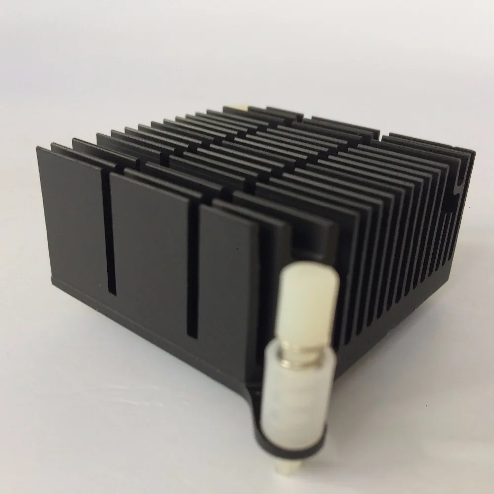 2 шт./лот 40x40x20 мм алюминиевый радиатор для электронного чипа LED RAM Охладитель