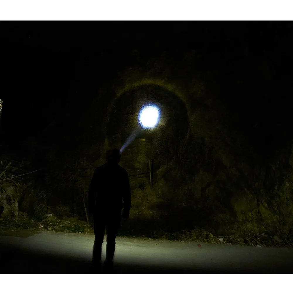 Солнечная приведенная в действие 5 Вт XPE светодиодный головной светильник на