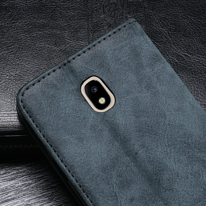 IDEWEI For Samsung Galaxy J3 2017 Euro Cover Luxury Leather Flip Case J330 Protective Phone Back | Мобильные телефоны и