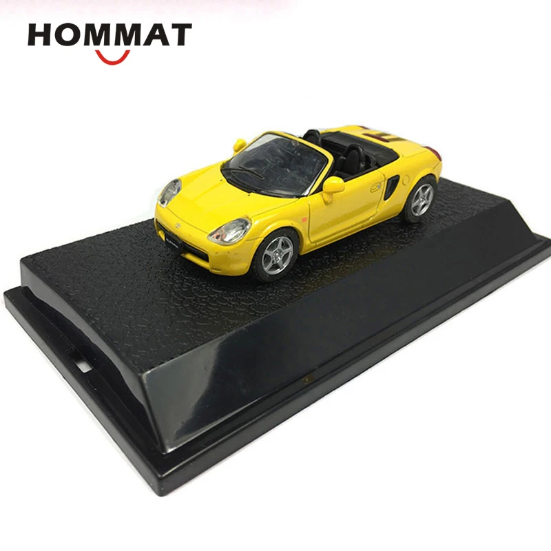 Модель HOMMAT 1/43 Toyota MR2 Спортивная модель автомобиля-трансформер литой игрушечный