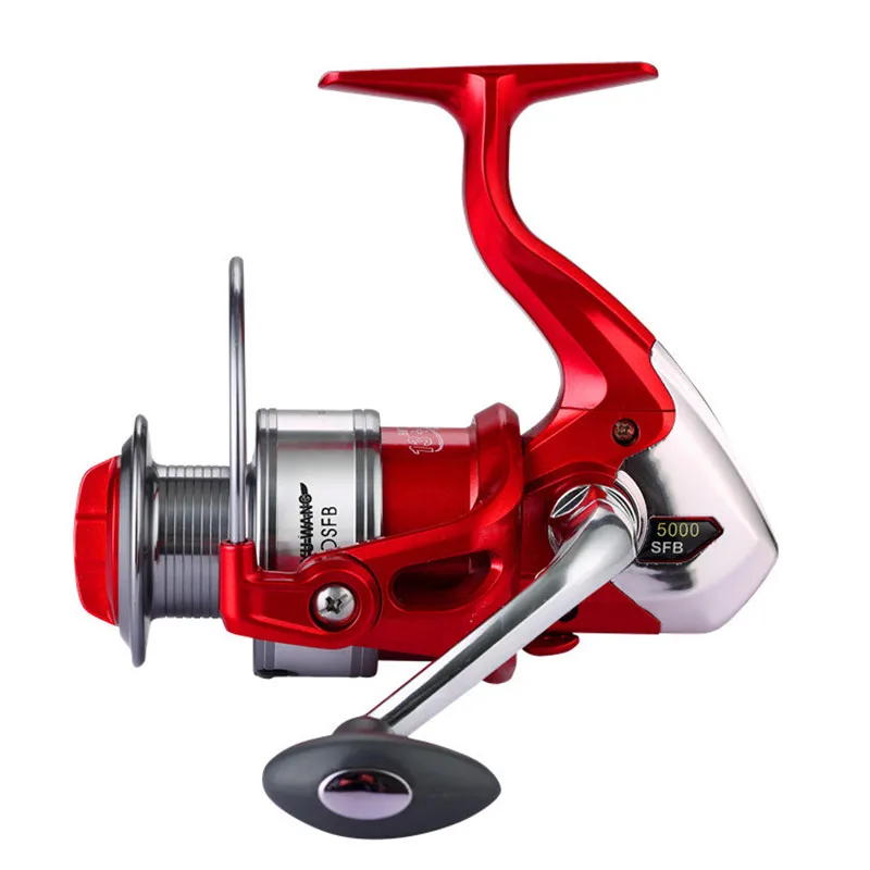 

Automatic Folding Metal Handle Metal Spinning Reel Spool Sea Boat Spinning Non Gap Fish Wheel Lure Fishing Reel