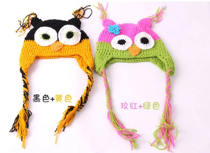 Новинка милая разноцветная вязаная крючком Детская шапка в национальном стиле с