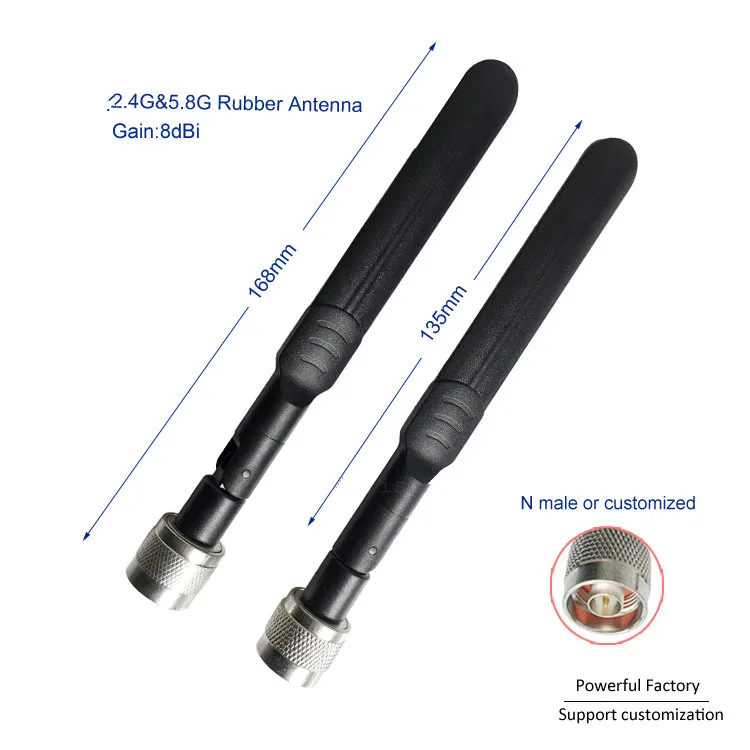Усилитель сигнала по заводской цене 8 дБи двухдиапазонный 2 4 ГГц 5 Wi-Fi антенна с
