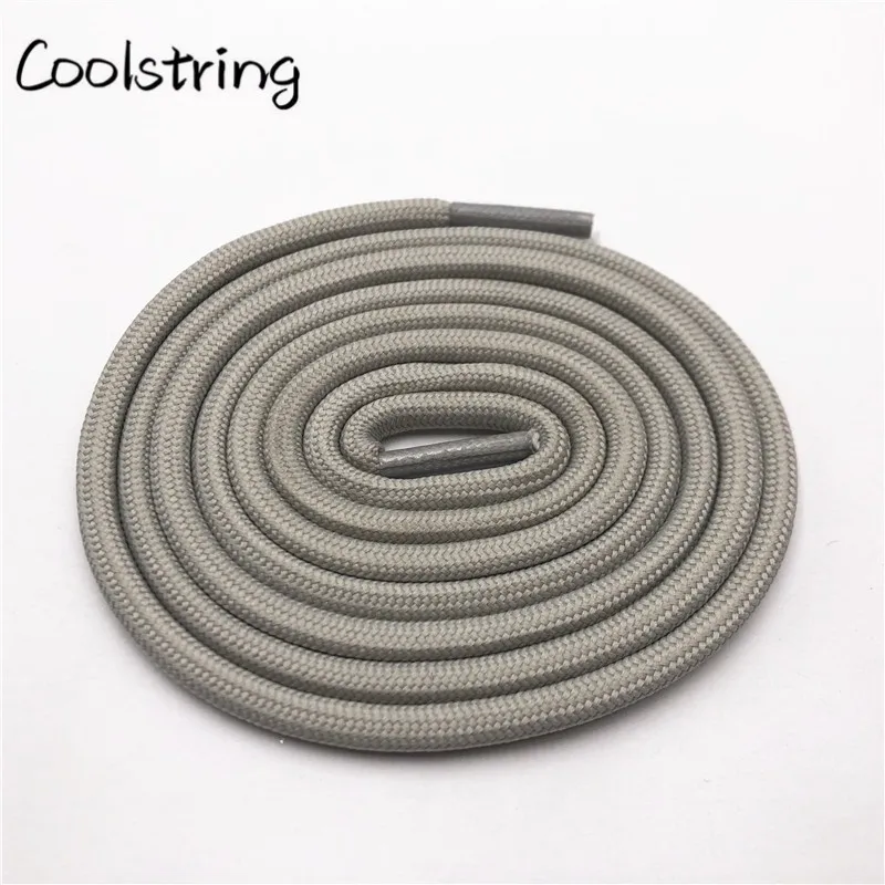 Coolstring, Новинка 0,5 см, круглые спортивные шнурки, толстый полиэстер, для пеших прогулок, для ботинок, для детей, мужские баскетбольные шнурки