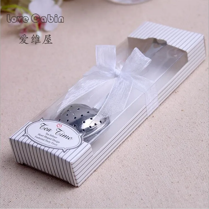 10pcs/lot Wedding Souvenir Stainless Steel Tea Spoon Creative Small Gift Exquisite Box For Decorations Accessories | Дом и сад