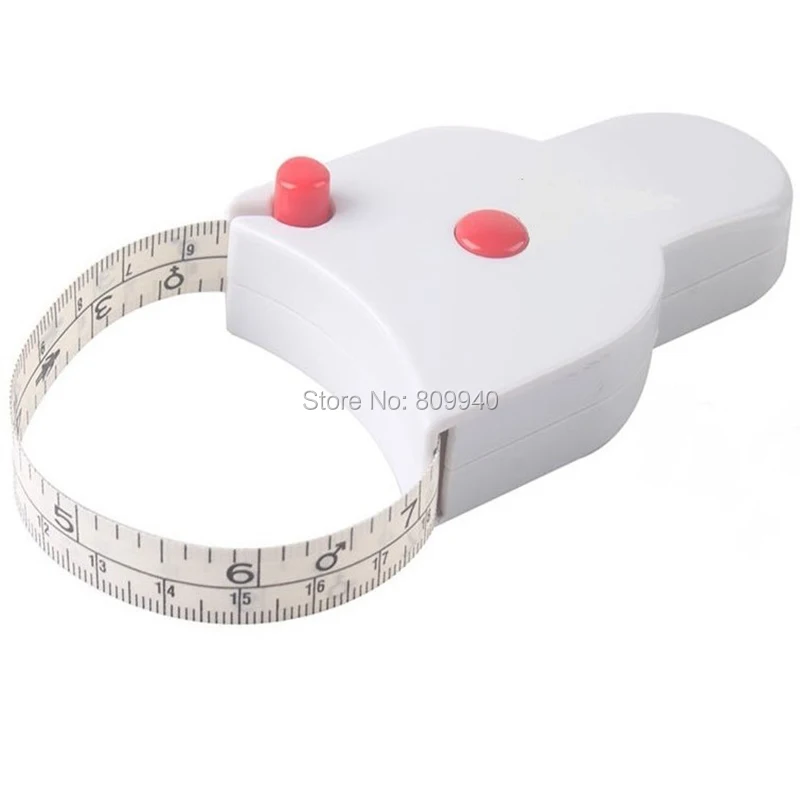 Комбинированный калибр для измерения жира + рулетка тела. В комплект входит