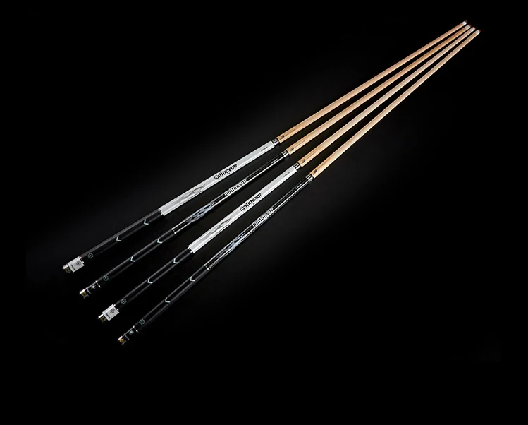 Collapsar R04 R05 Billiard Pool Cue Stick with Case 58Inch Maple Wood Shaft Black White Cue 11.5mm 13mm Tip Billiards Cue