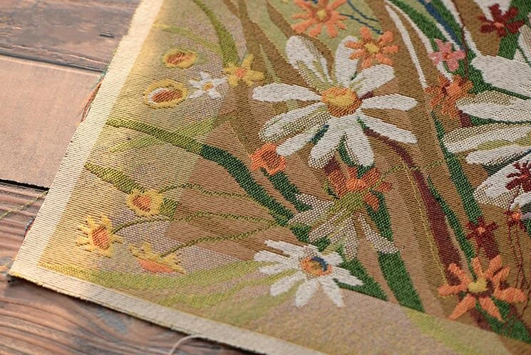 wholesale American Village Cushion cotton cappuccino pillow fabric home gorgeous summer flower fabrics 4PC / SET 50*50cm B840 | Дом и сад