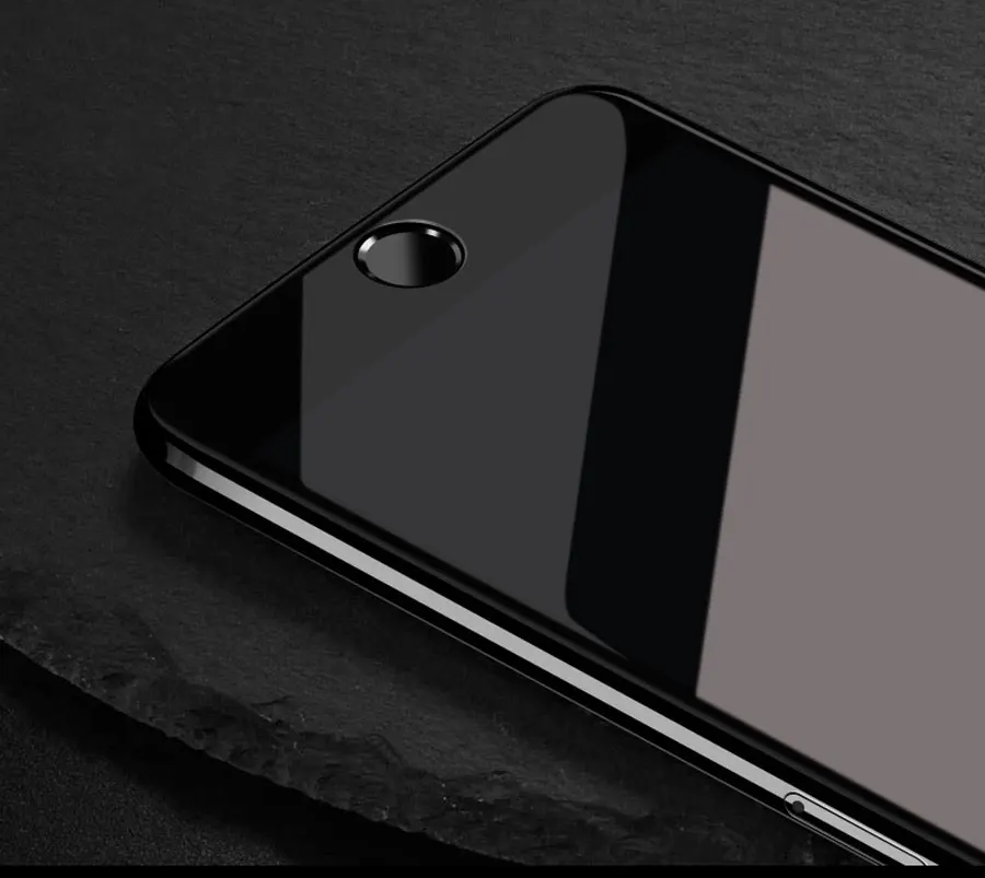 5D закругленные края полное покрытие закаленное стекло для iPhone X XS MAX XR 6 6s 7 8 Plus