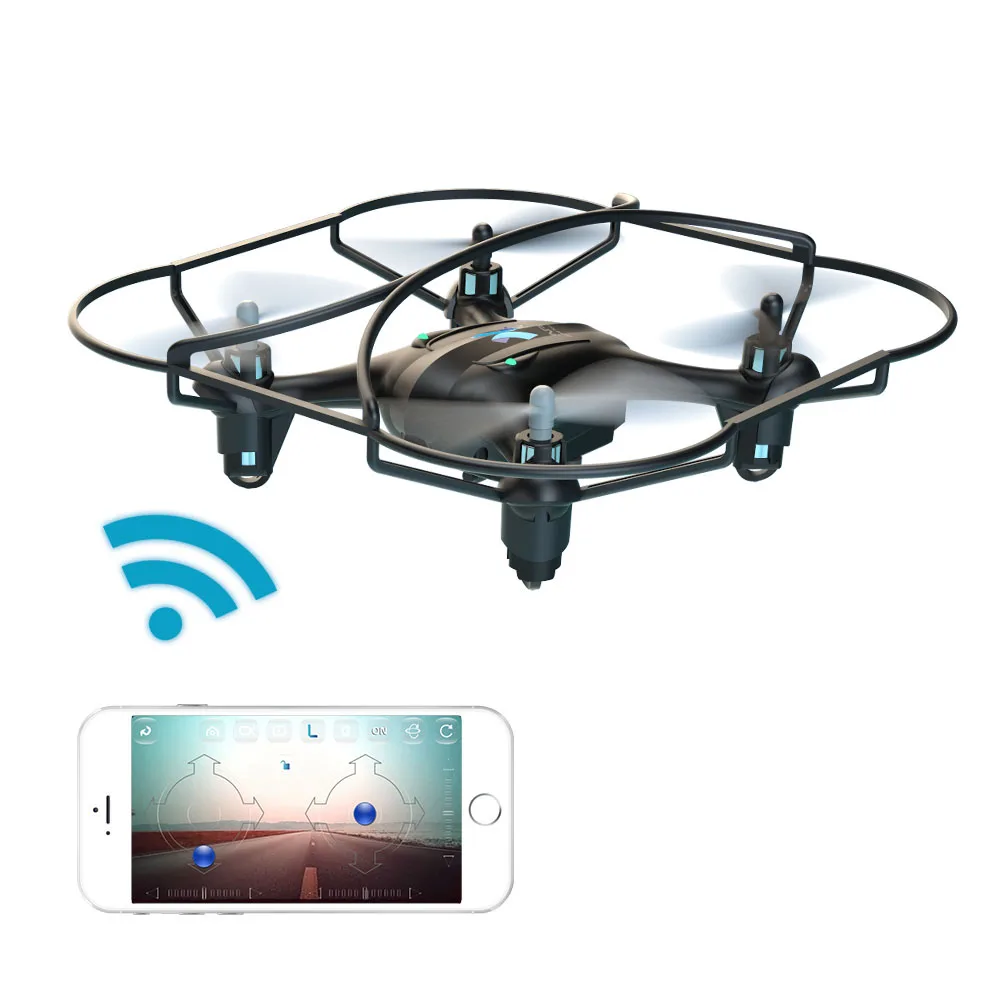 720 P wifi камера Дрон с камерой HD мини Квадрокоптер приложение управление
