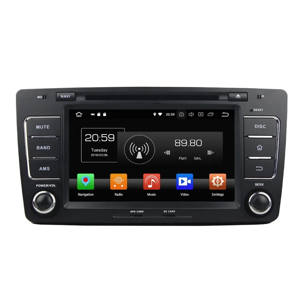 

Автомагнитола 2 din, 8 дюймов, Восьмиядерный процессор, Android 8,0, DVD, радио, навигация для Skoda Octavia 2012, 4 Гб ОЗУ, Bluetooth, Wi-Fi, USB, DVR, 32 Гб ПЗУ