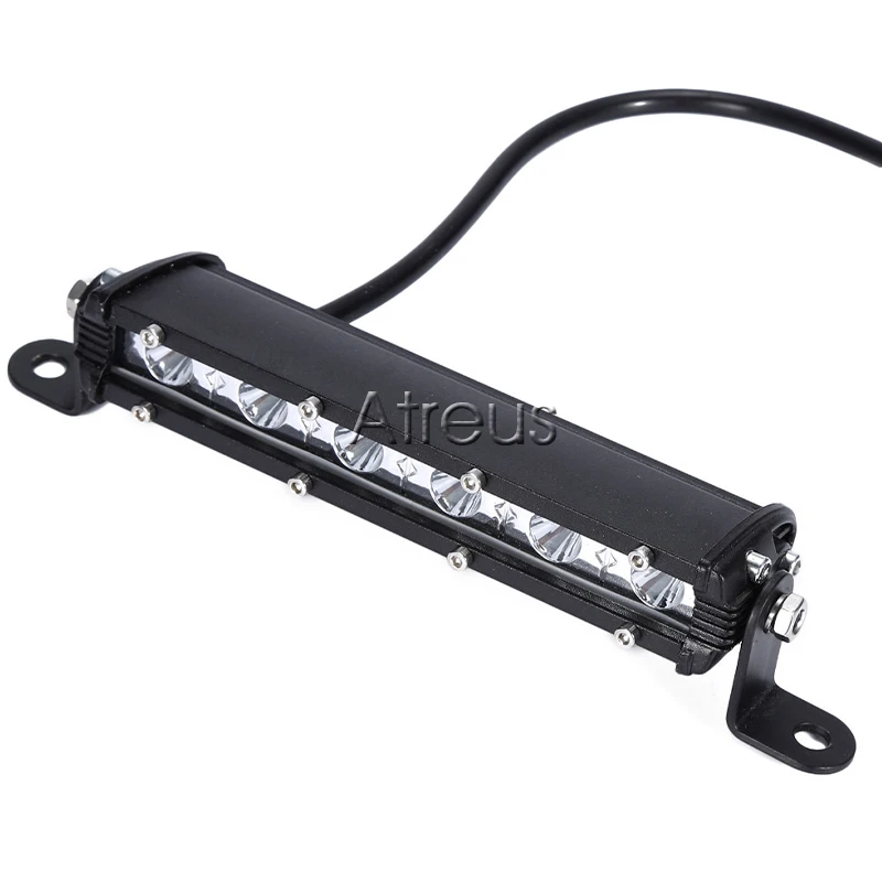 Atreus 1X 9 дюймов 18 Вт автомобиль однорядные светодиодный светильник бар 12V 24V LED