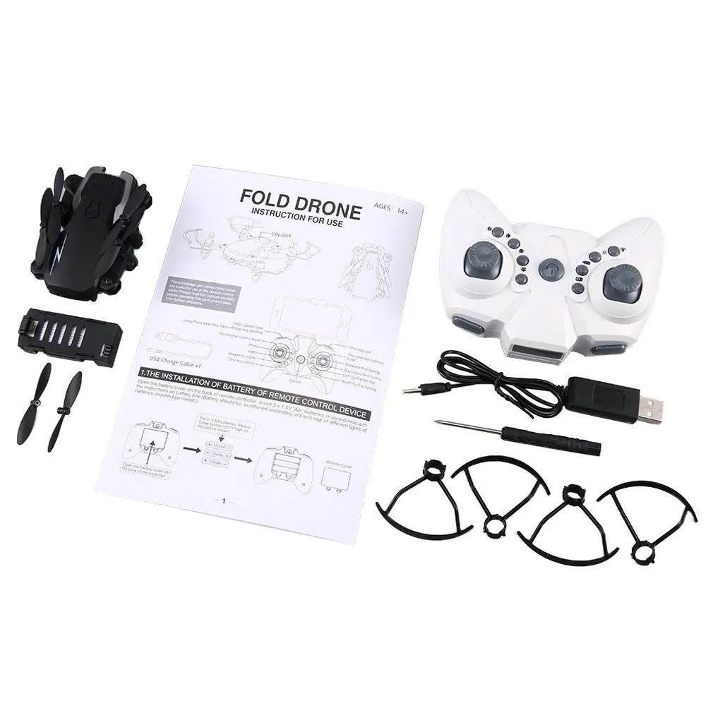 TXD G1 складной мини Радиоуправляемый Дрон Wi Fi высота держать одной из ключевых