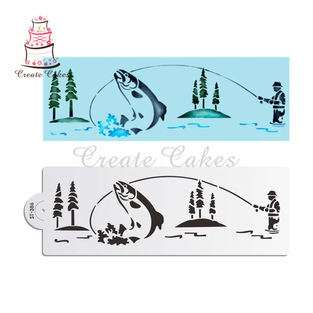 Пластиковый трафарет для выпечки тортов украшения тортов|cake stencil|stencils for cakesdesign