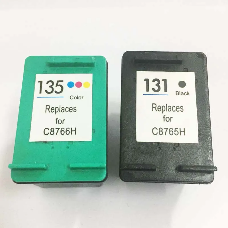 Einkshop 131 135 совместимый картридж с чернилами Замена для hp 131 135 с чернилами hp Deskjet 460 5740 5940 PSC 1500 1510 1513 1610 2300 2610