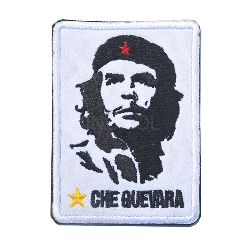 Вышитая нашивка Che Guevara тактическая аппликация эмблема значки вышивка нашивки