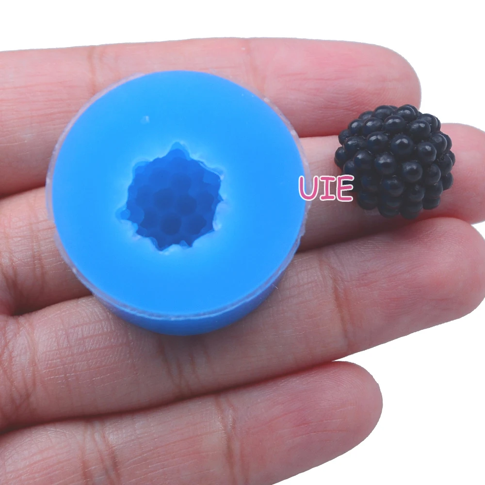 SYL038U 13 3 мм 3D фрукты черники силиконовые формочки для фруктов Пресс Формы кексов