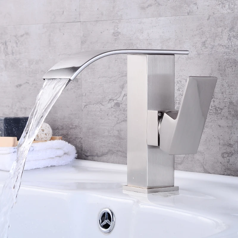 Многоцветный смеситель для раковины FLG кран холодной и горячей воды с одной