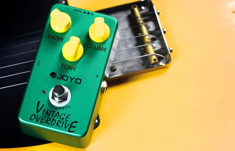 

Joyo JF-01 Vintage педаль для гитарного эффекта овердрайв с планкой