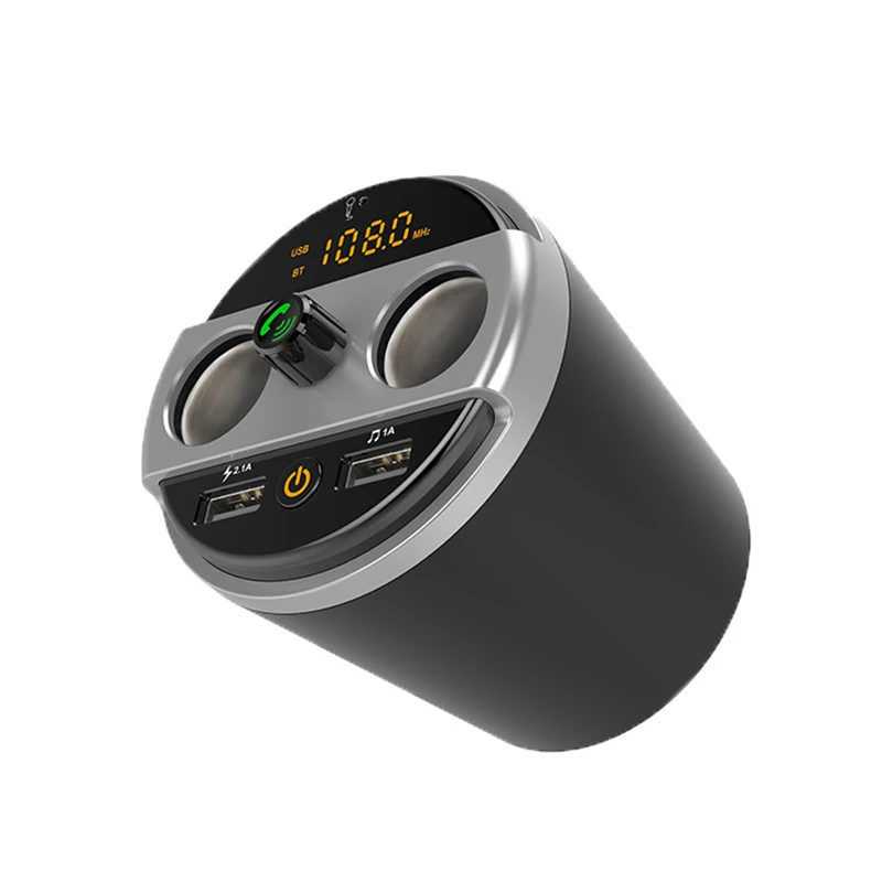 Автомобильный MP3 плеер JINSERTA с Bluetooth fm передатчик 2 USB 3 1 А адаптер для прикуривателя