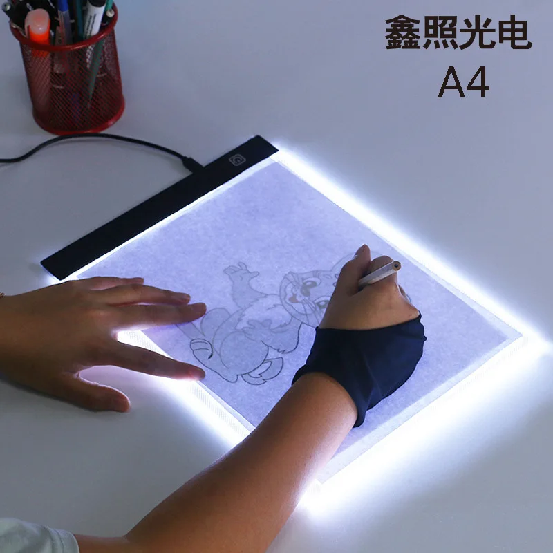 LED Light Pad A4 Drawing Tablet Graphic Writing Digital Tracer Copy Pad Board for Diamond Painting Sketch Dropshipping Wholesale