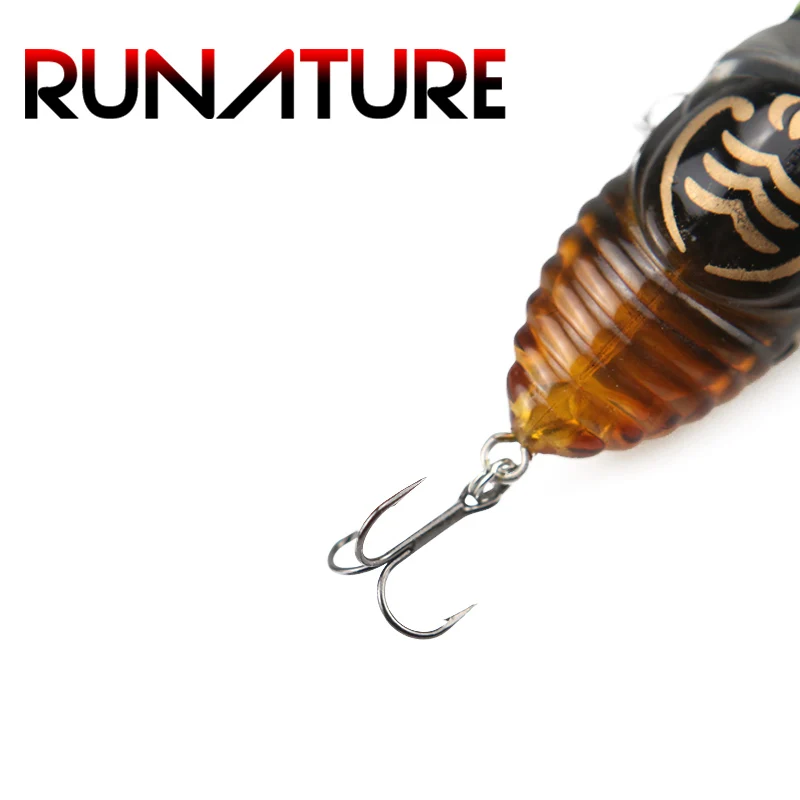 Runature Cicada жесткая приманка для рыбалки 40 мм/6 г верхняя Водонепроницаемая приманки