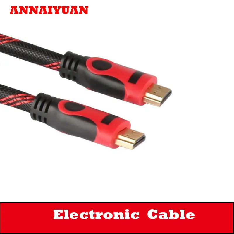 Бесплатная доставка HDMI аудио и видео кабель высокой четкости 15 метров 2 0 Версия