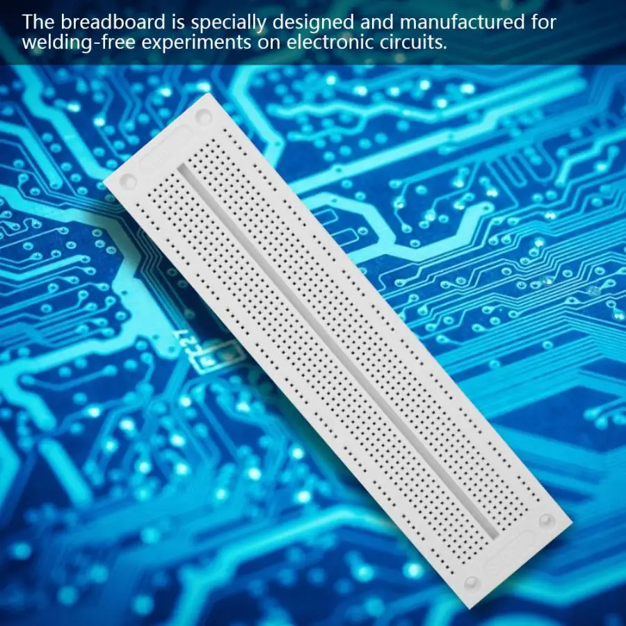 1 шт. SYB 130 универсальная макетная плата 760 Точка Solderless PCB хлеб доска тестирование