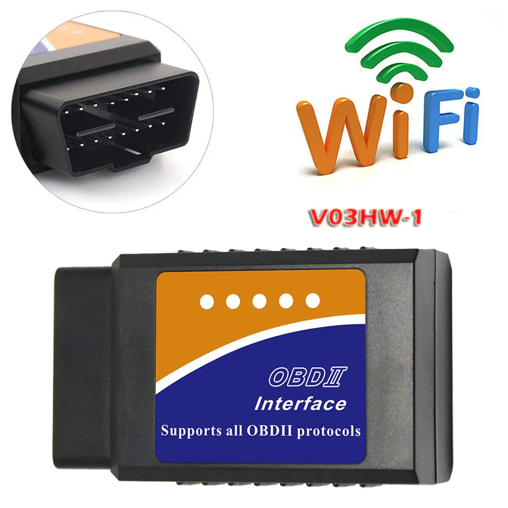 Тестер тормозной жидкости 2019 V03HW 1 автомобиля WiFi версия V1.5 Диагностический Сканер