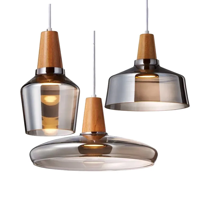 

Modern Glass Kitchen Island Pendant Light LED lamp Bedside Hanging Lamp Ceiling Lamps Lighting Fixtures Bedroom Living Room