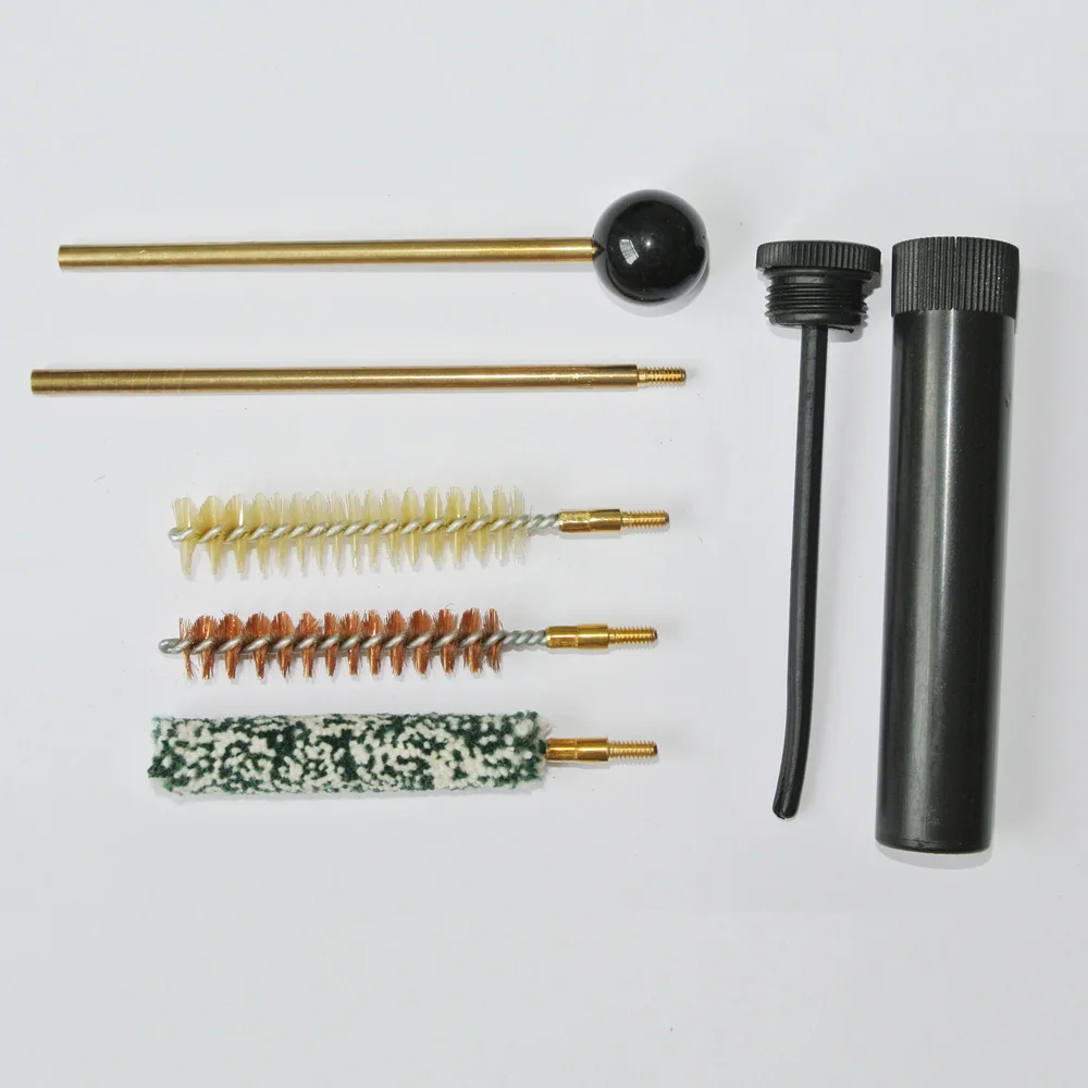 Набор для чистки пистолета Green World 7 шт./лот инструмента диаметром 38/.357/9 мм | Спорт и