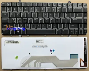 Клавиатура для ноутбука Dell Alienware M11X R2 M11X R3 сменная клавиатура US Layout с подсветкой и черным цветом