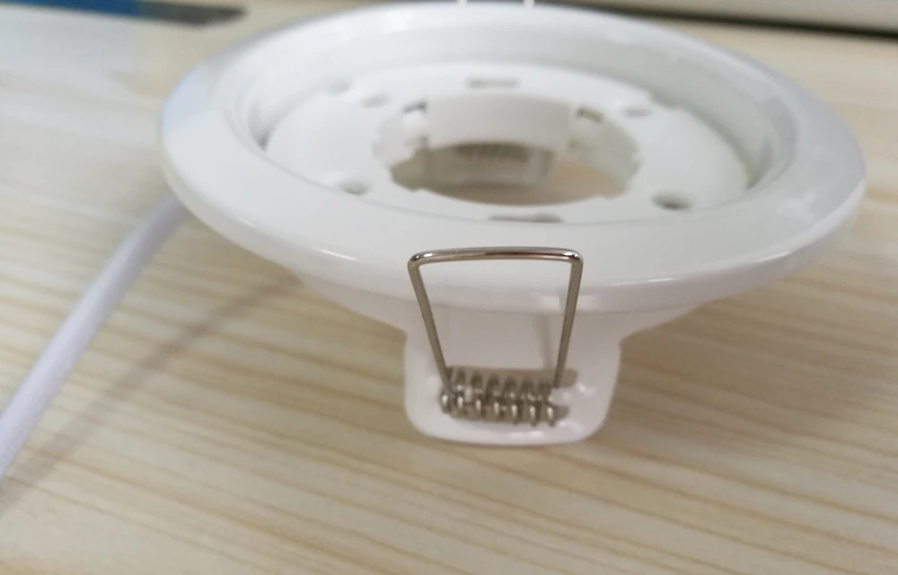 GX53 ламповый держатель фиксирующий светодиодный светильник для шкафа GX53 led GX53 светильник-розетка 1 шт. Белый Хром Цвет с проводом