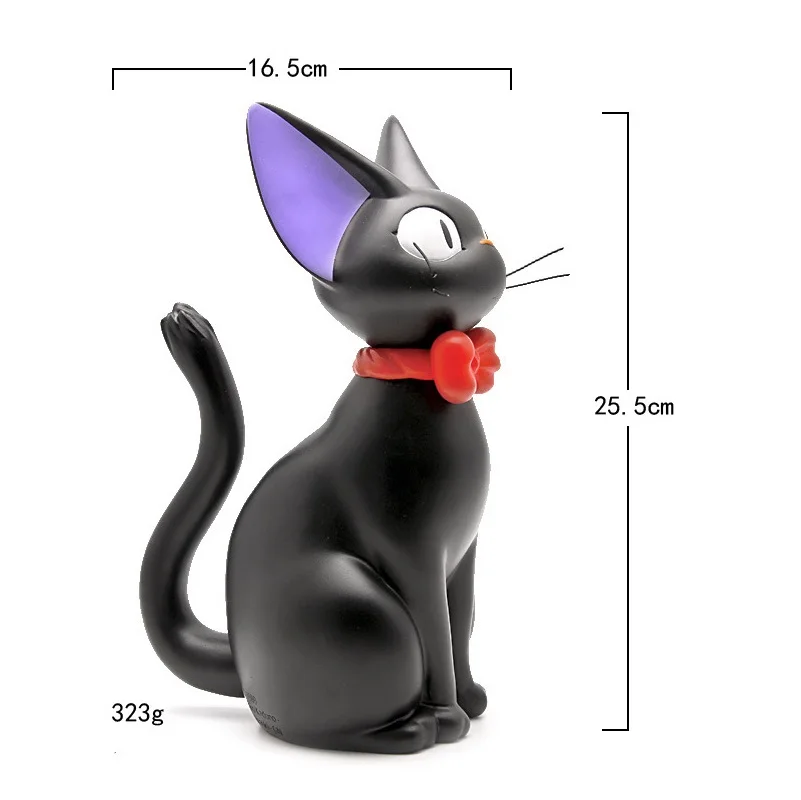 10''Kiki's служба доставки подвижная Копилка Kiki Cat Ghibli Miyazaki Статуэтка из смолы