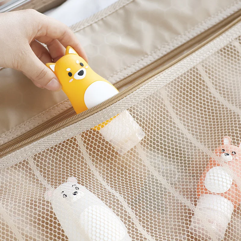 Дорожная разделенная упаковочная бутылка многоразового использования