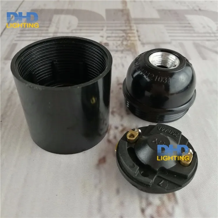 Патроны пластиковые для ламп E27 110 В 220 4/10/50 шт.|lamp holder|light basebakelite socket |