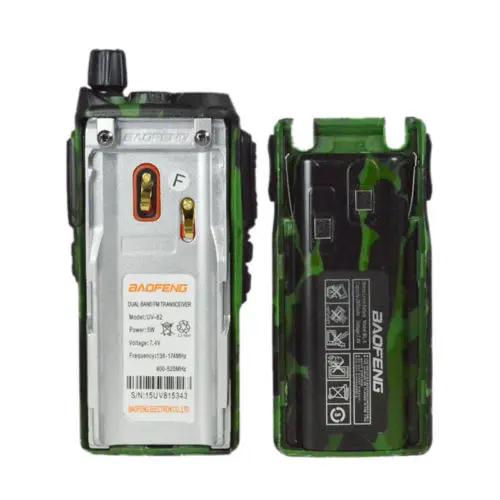 Портативная рация Baofeng с двойным PTT наушником CB Ham Radio VHF UHF Dual Band UV 82 UV82|baofeng uv-82|walkie