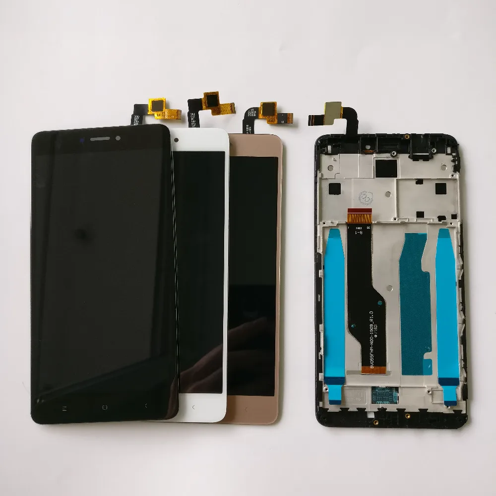 100% протестированный Новый ЖК экран дисплей сенсорный дигитайзер с рамкой для Xiaomi