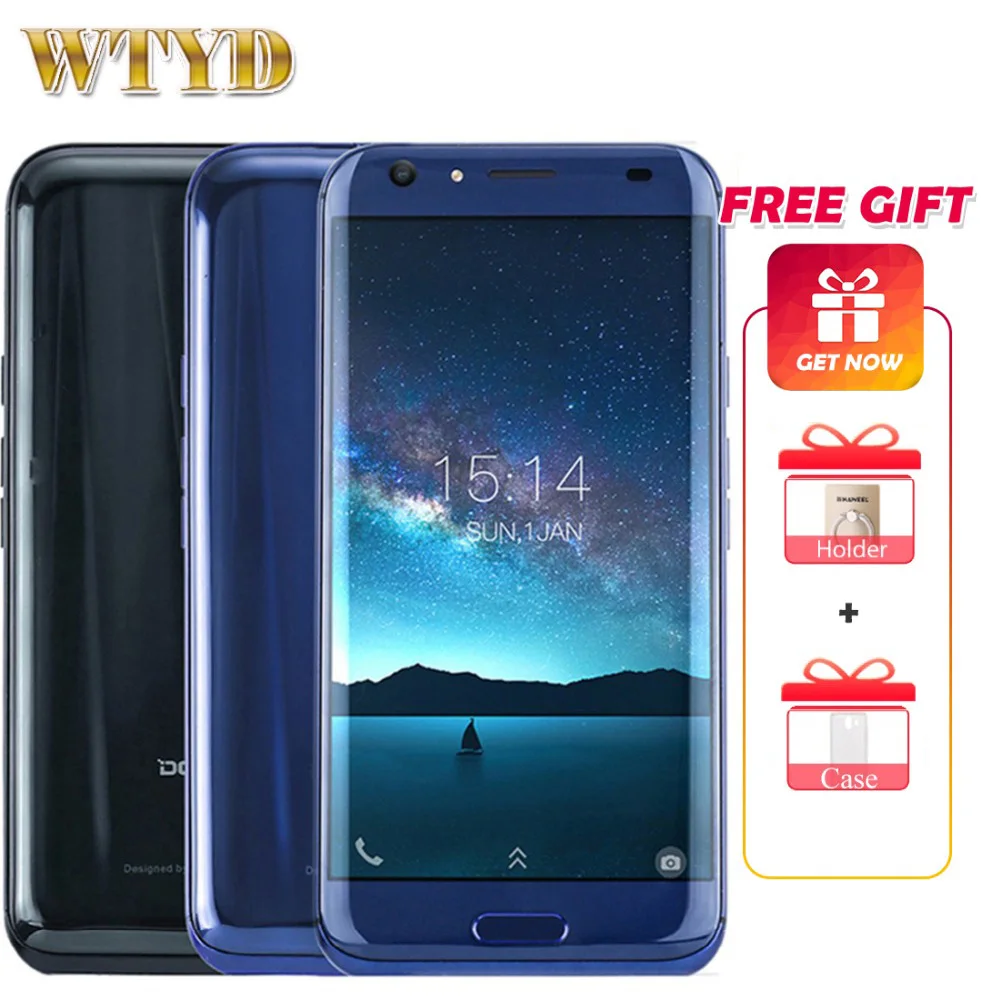DOOGEE BL5000 Оперативная память 4 Гб + Встроенная 64 DTouch отпечатков пальцев 5050 mAh 5 'Ǝ