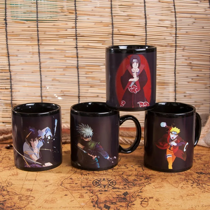 

Anime Coffee Mugs Funny Color Change Tea Cups Creative Drinkware