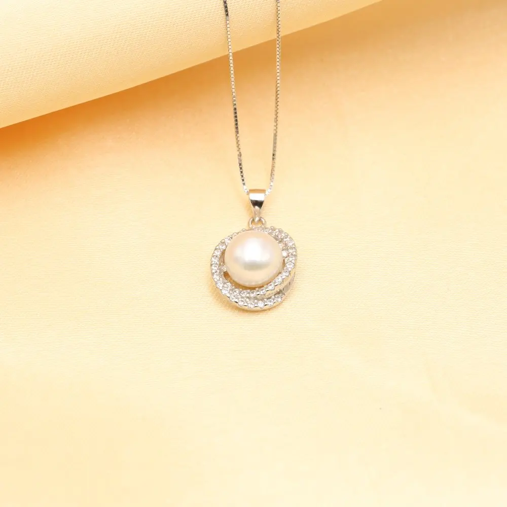 Колье из натурального пресноводного жемчуга 10 11 мм серебро 925 пробы|pearl necklace|pearl