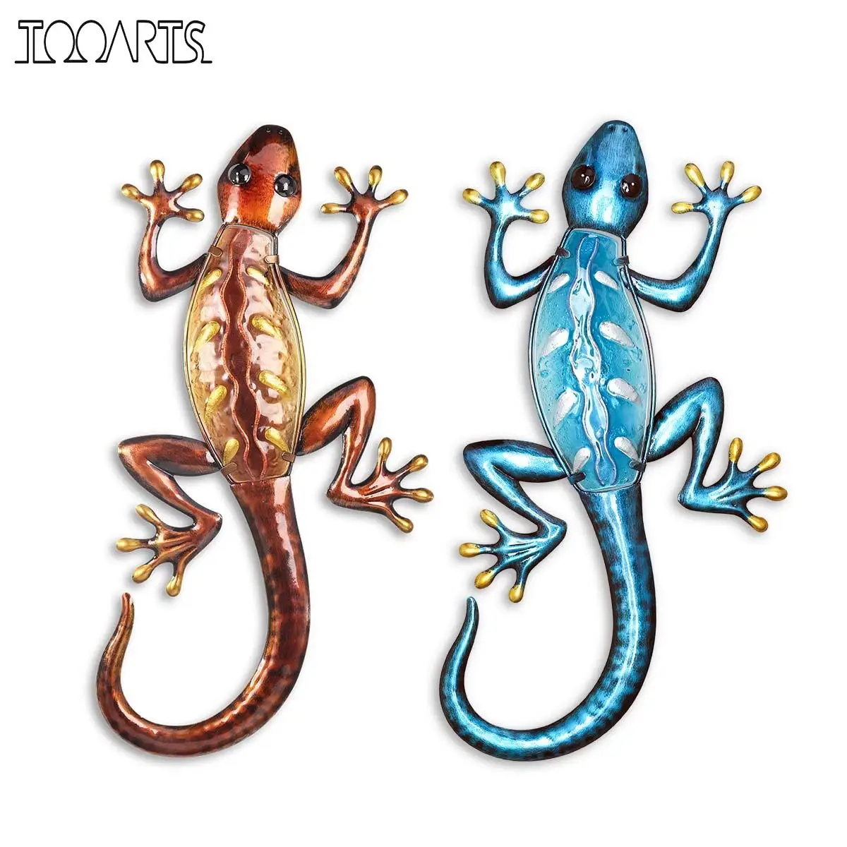 Настенный декор Gecko в виде ящерицы украшение для дома и улицы животного спальни