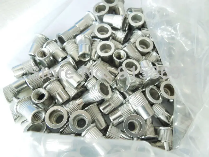 25 шт. M5 нержавеющая гайка заклепка Open End pem качество сталь insertnut|rivet nut|nut nutm5 rivet nut |