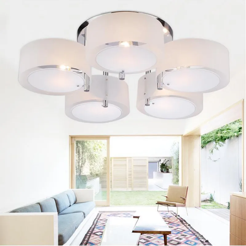 Мода Акриловые СВЕТОДИОДНЫЕ потолочные светильники современный Краткий