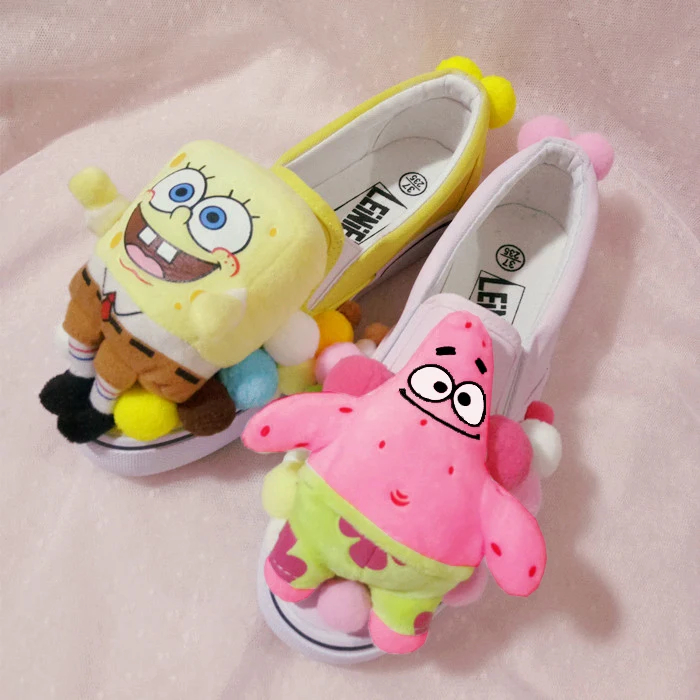 Новинка лидер продаж мультяшная женская мягкая детская кукольная обувь с
